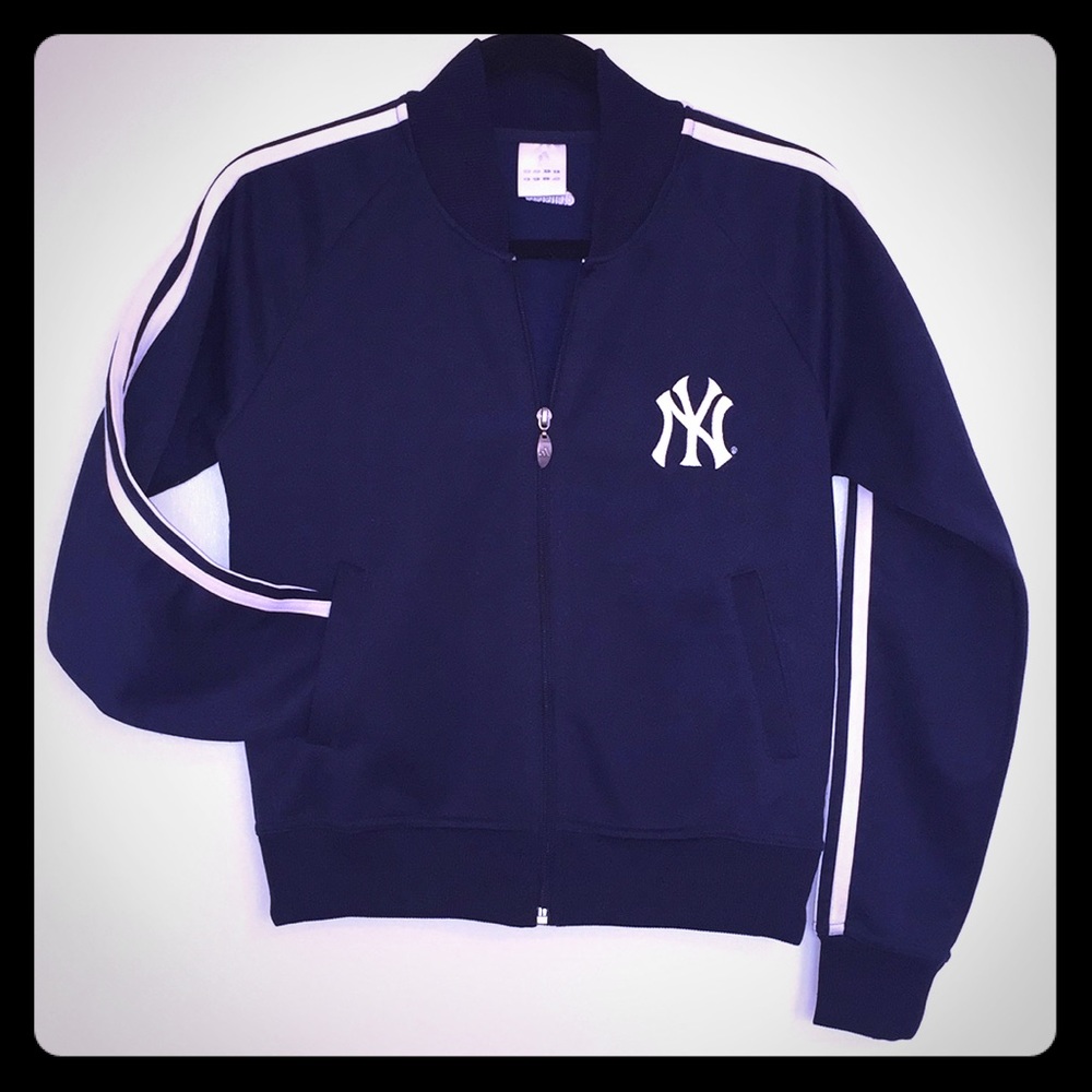 Yankees Navy Track Jacket
